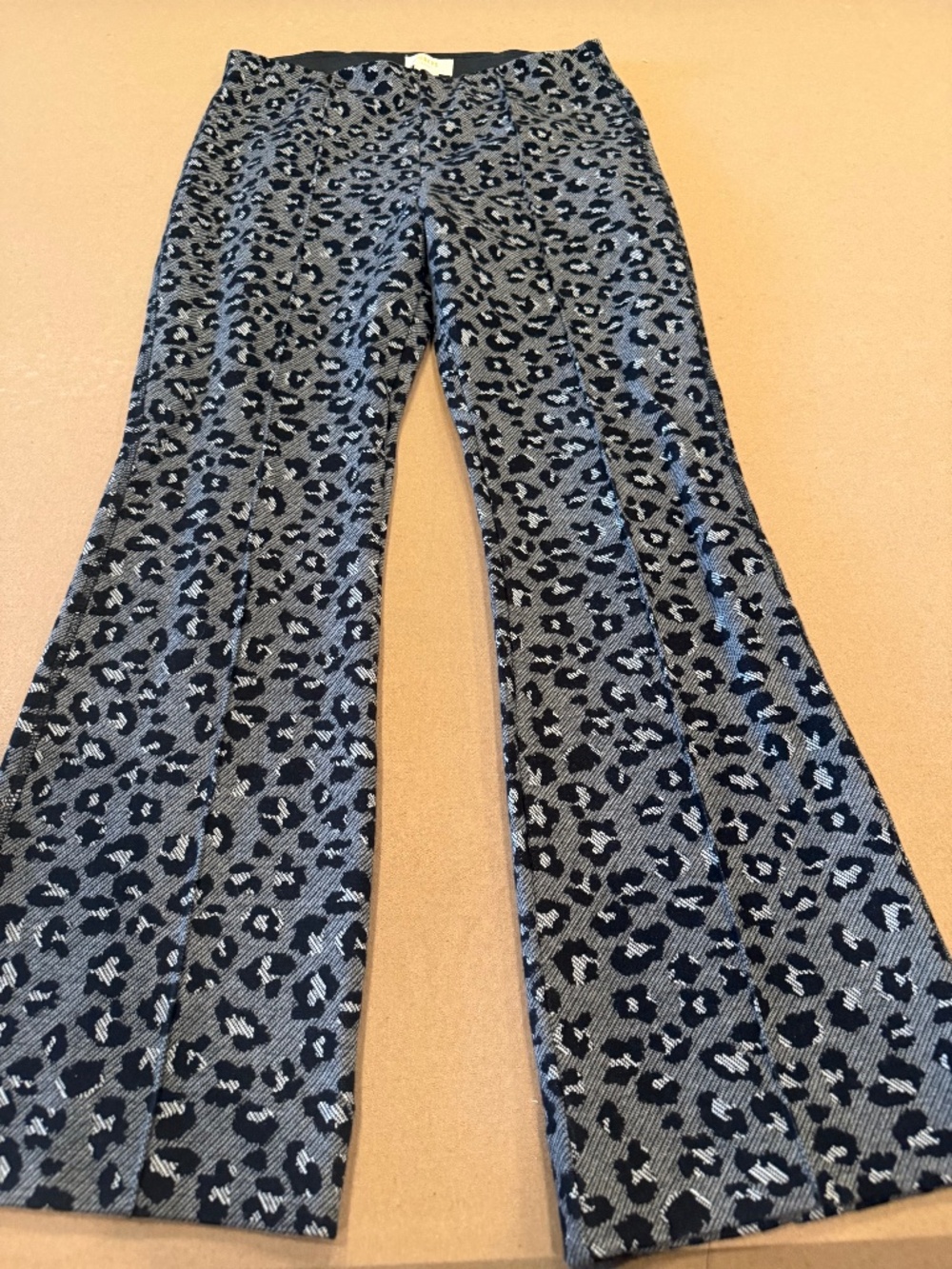 Anthropologie Maeve leopard pants